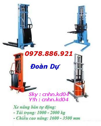 Xe nâng bán tự động Eoslift